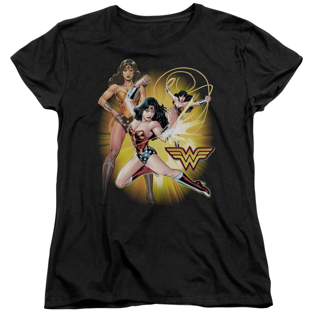 Justice League Wonder Woman Womens T-Shirt