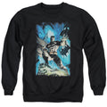 Batman Stormy Dark Knight Crewneck Sweatshirt