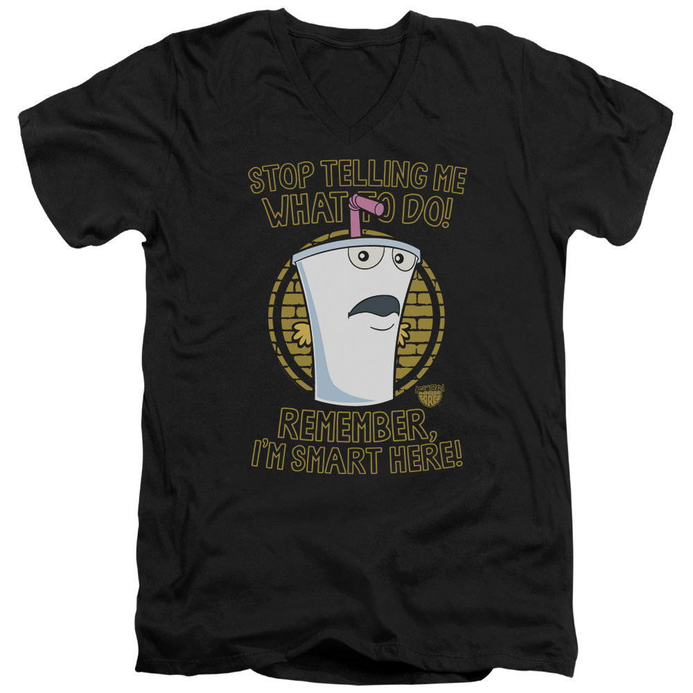 Aqua Teen Hunger Force Stop V-Neck T-Shirt