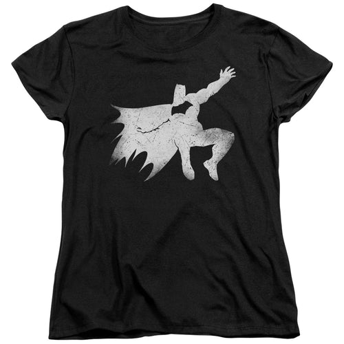 Batman v Superman Knight Silhouette Womens T-Shirt