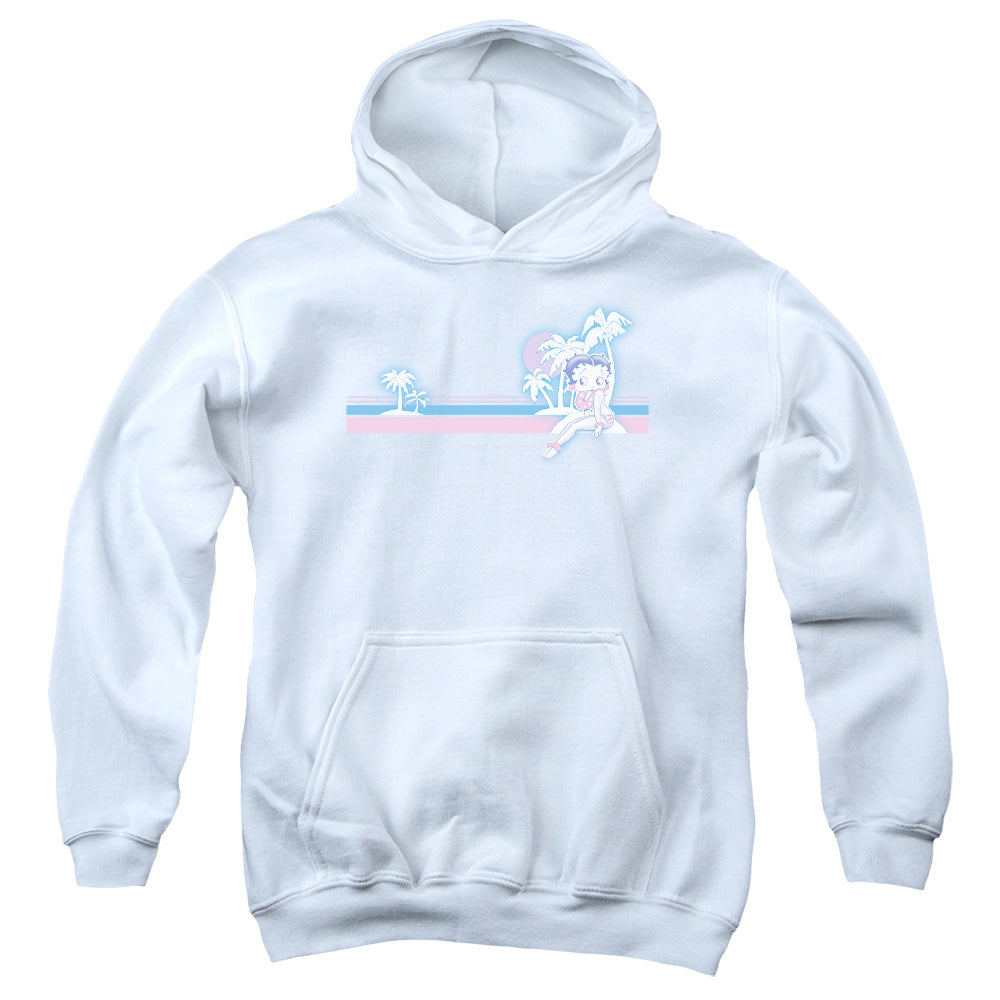 Betty Boop Retro Surf Band Youth Hoodie