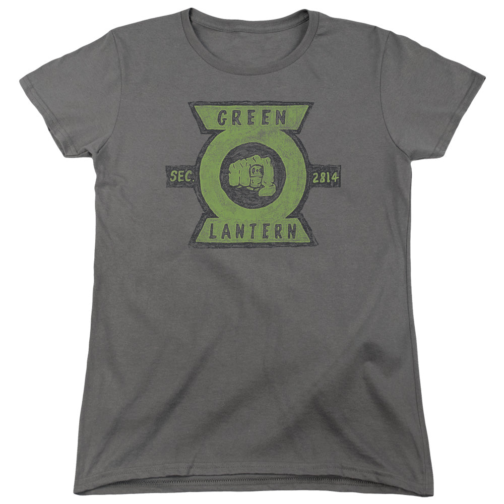Green Lantern Section Womens T-Shirt