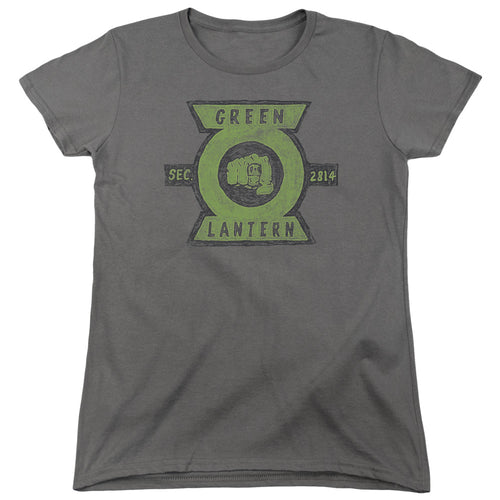 Green Lantern Section Womens T-Shirt