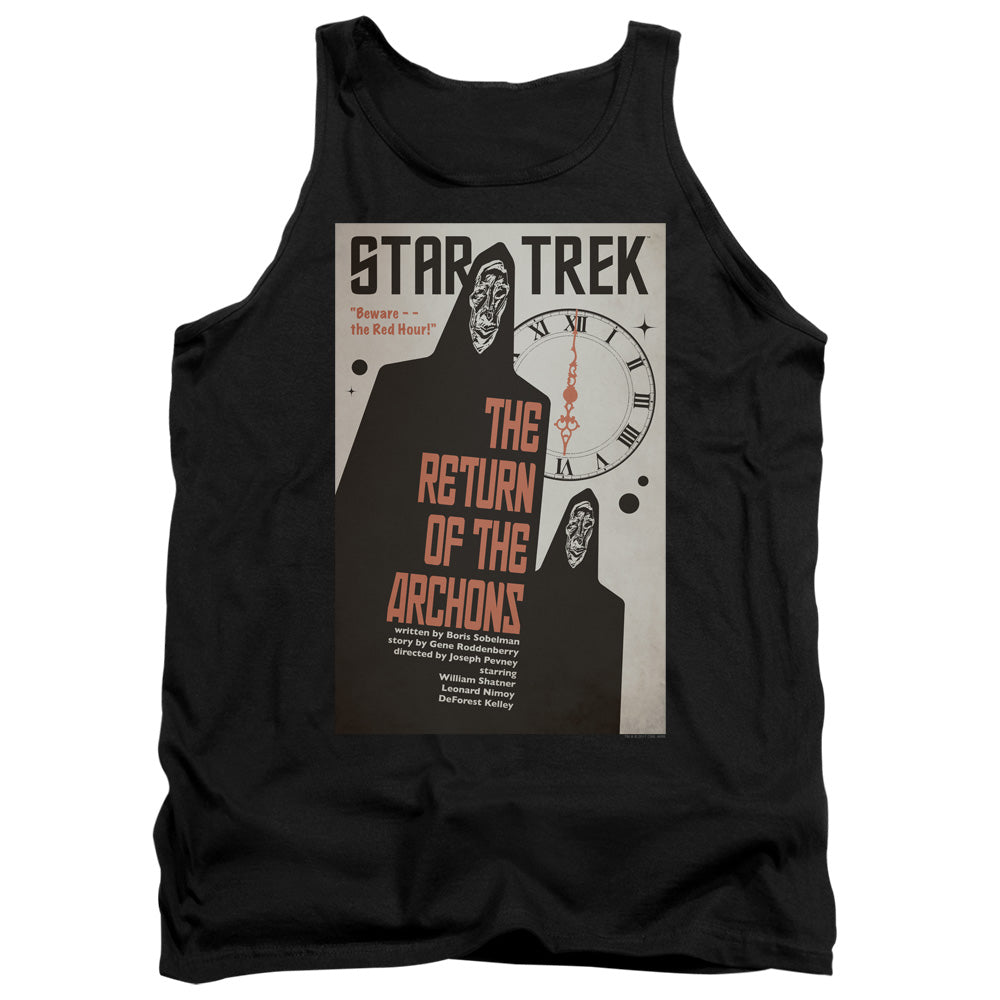 Star Trek Juan Ortiz The Return of the Archons Black Tank Top