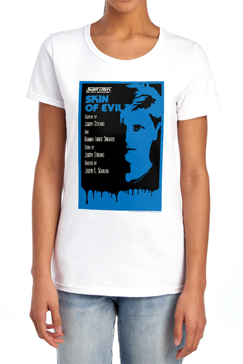 Star Trek Skin of Evil Womens T-Shirt