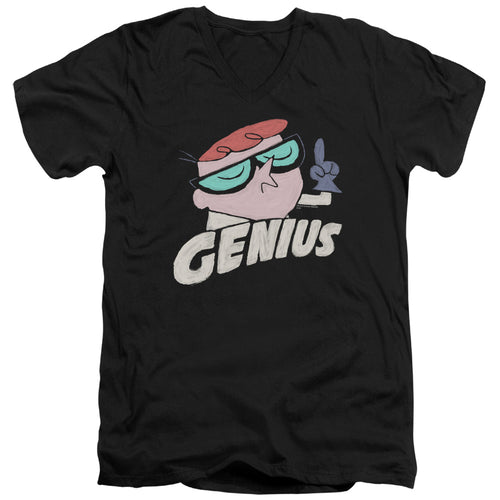 Dexter's Laboratory Genius V-Neck T-Shirt