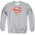Superman Crimson & Cream Shield Crewneck Sweatshirt