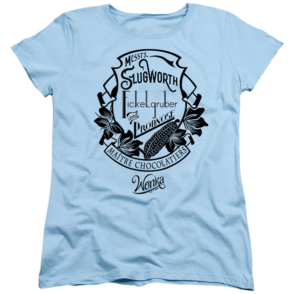 Wonka Maitre Chocolatiers Womens T-Shirt