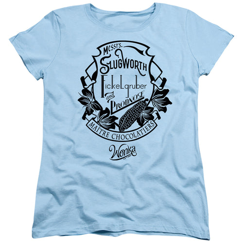 Wonka Maitre Chocolatiers Womens T-Shirt