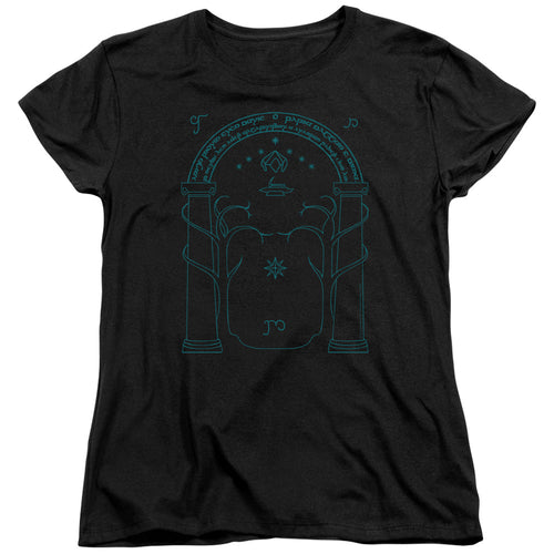 Lord of the Rings Doors Of Durin Womens T-Shirt