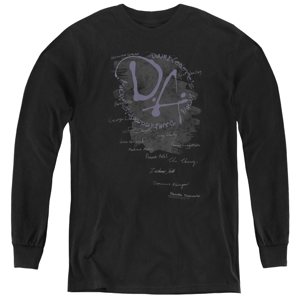 Harry Potter Dumbledores Army Youth Long Sleeve T-Shirt