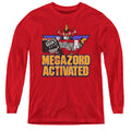 Mighty Morphin Power Rangers Megazord Activated Youth Long Sleeve T-Shirt