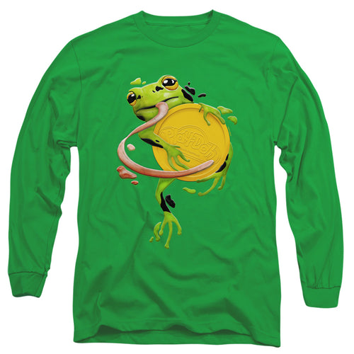 Play-Doh Frog Hugging Lid Long Sleeve T-Shirt