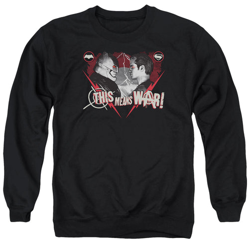 Batman v Superman This Means War Crewneck Sweatshirt