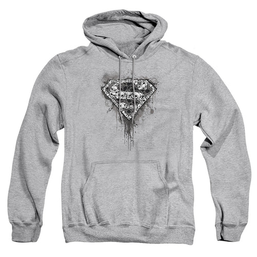 Superman Many Super Skulls Pullover Hoodie