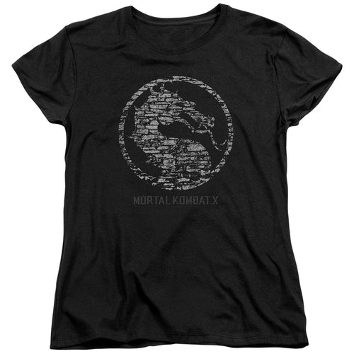 Mortal Kombat X Stone Seal Womens T-Shirt