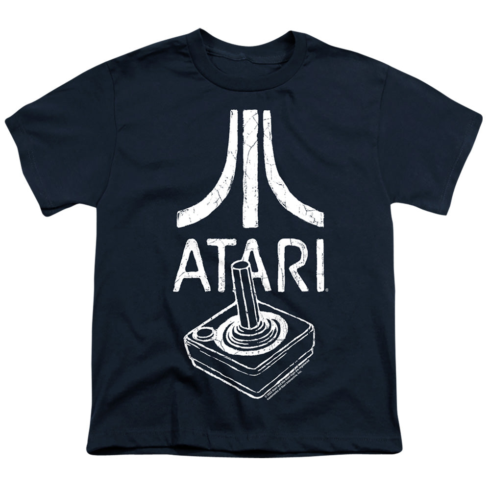Atari Joystick Logo Navy Youth/Toddler T-Shirt
