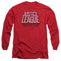 Justice League League Distressed Long Sleeve T-Shirt