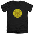 Green Lantern Yellow Symbol V-Neck T-Shirt