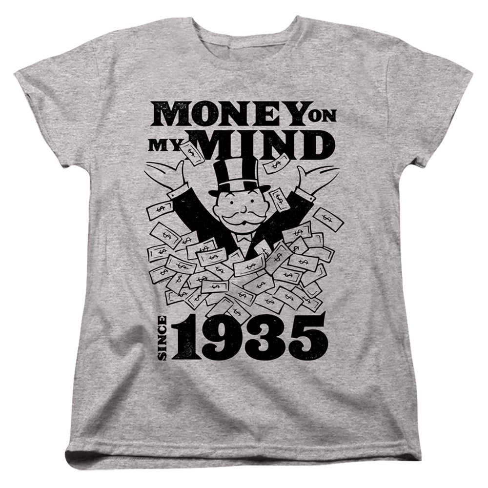 Monopoly Money Mind Since 35 Womens T-Shirt