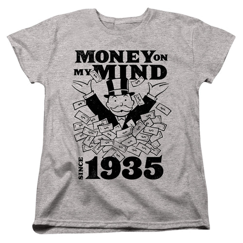 Monopoly Money Mind Since 35 Womens T-Shirt