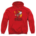 Mighty Morphin Power Rangers Go Red Pullover Hoodie