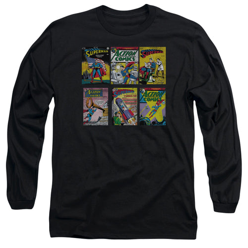 Superman Sm Covers Long Sleeve T-Shirt