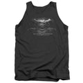 Batman v Superman Bw Logo Tank Top