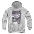 Batman Japanese Comic on Athletic Heather Youth Hoodie