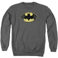 Batman Destroyed Logo Crewneck Sweatshirt