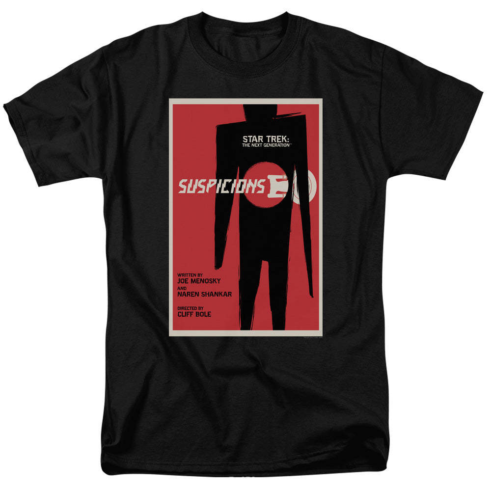 Star Trek Suspicions Black T-Shirt