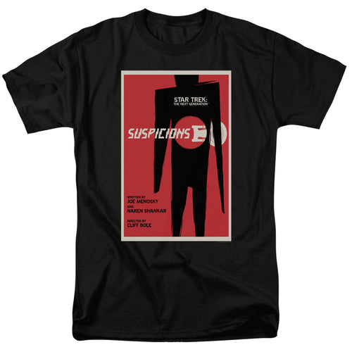 Star Trek Suspicions Black T-Shirt