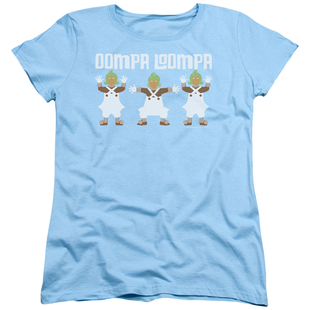 Willy Wonka & the Chocolate Factory Oompa Loompa Trio Womens T-Shirt