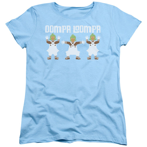 Willy Wonka & the Chocolate Factory Oompa Loompa Trio Womens T-Shirt