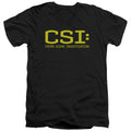 CSI Logo V-Neck T-Shirt