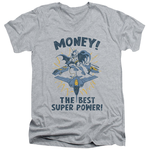 DC Comics Money V-Neck T-Shirt