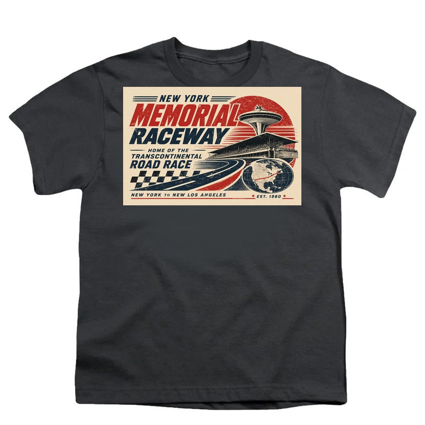 New York Memorial Raceway Charcoal