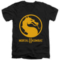 Mortal Kombat 11 Dragon Logo V-Neck T-Shirt