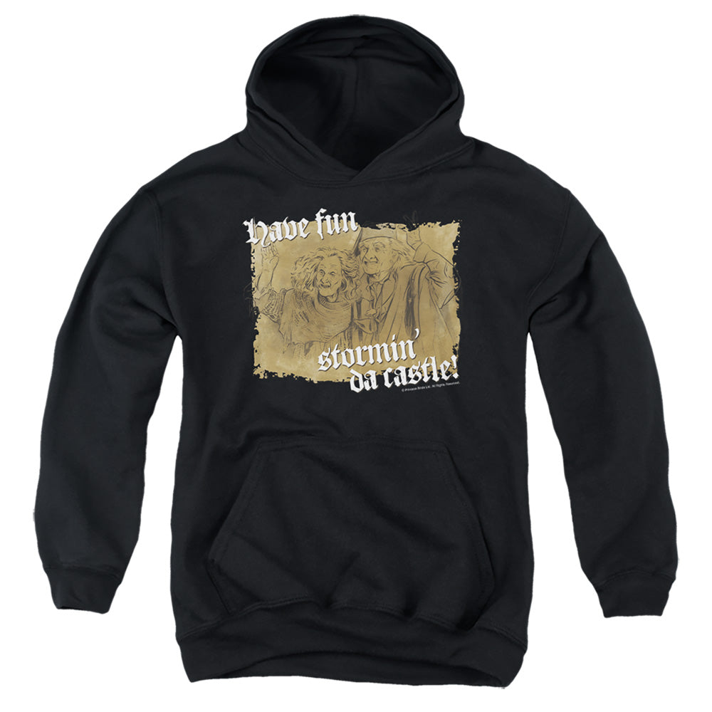 The Princess Bride Have Fun Stormin' Da Castle Black Youth Hoodie