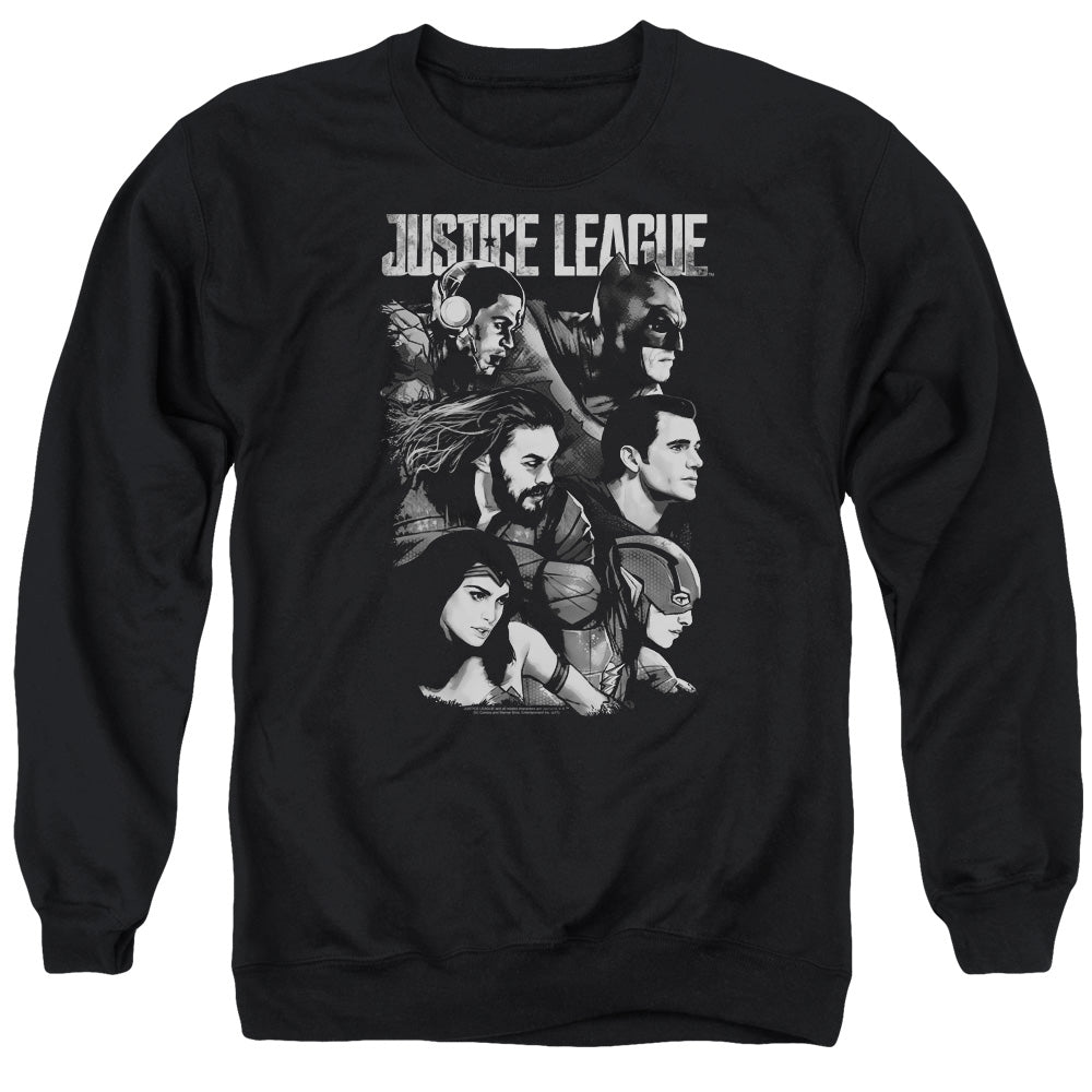 Justice League Pushing Forward Crewneck Sweatshirt