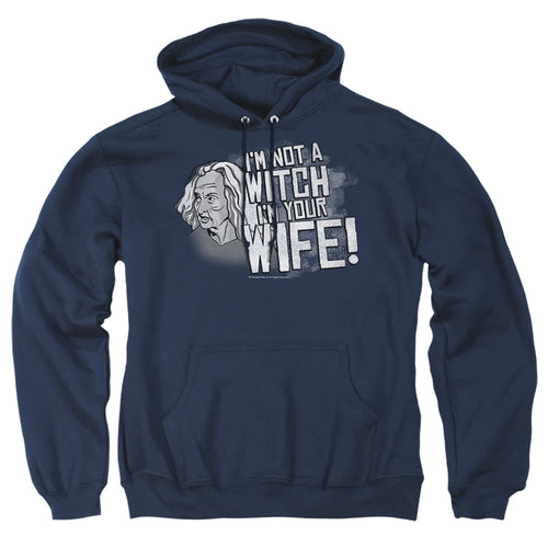 The Princess Bride Not a Witch Navy Pullover Hoodie