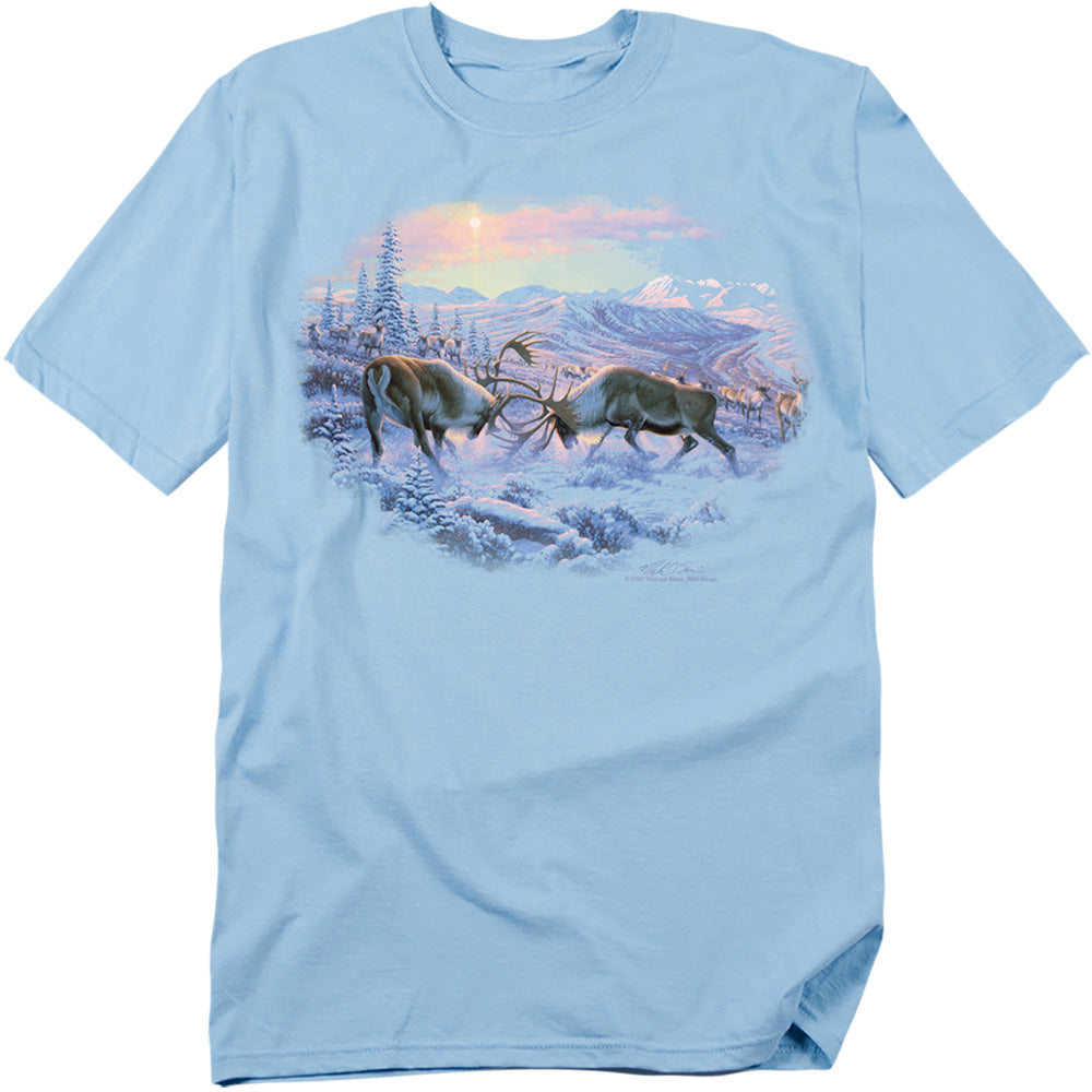 Wild Wings Battling Bulls Caribou T-Shirt