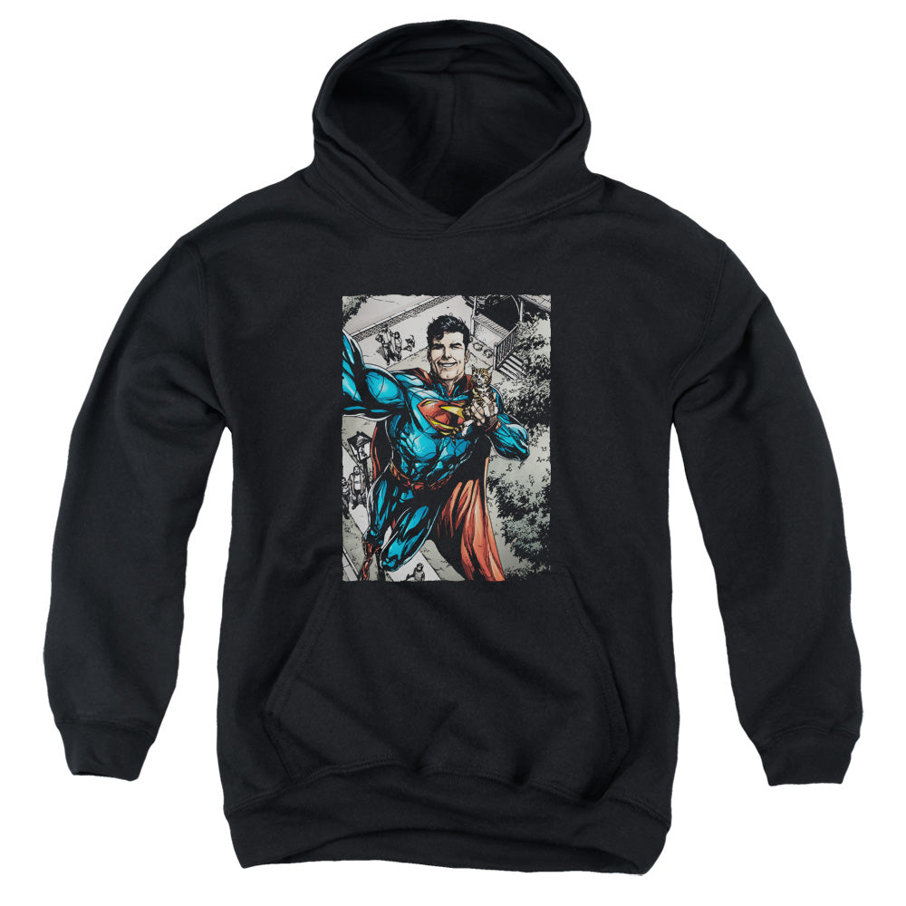 Superman Super Selfie Youth Hoodie