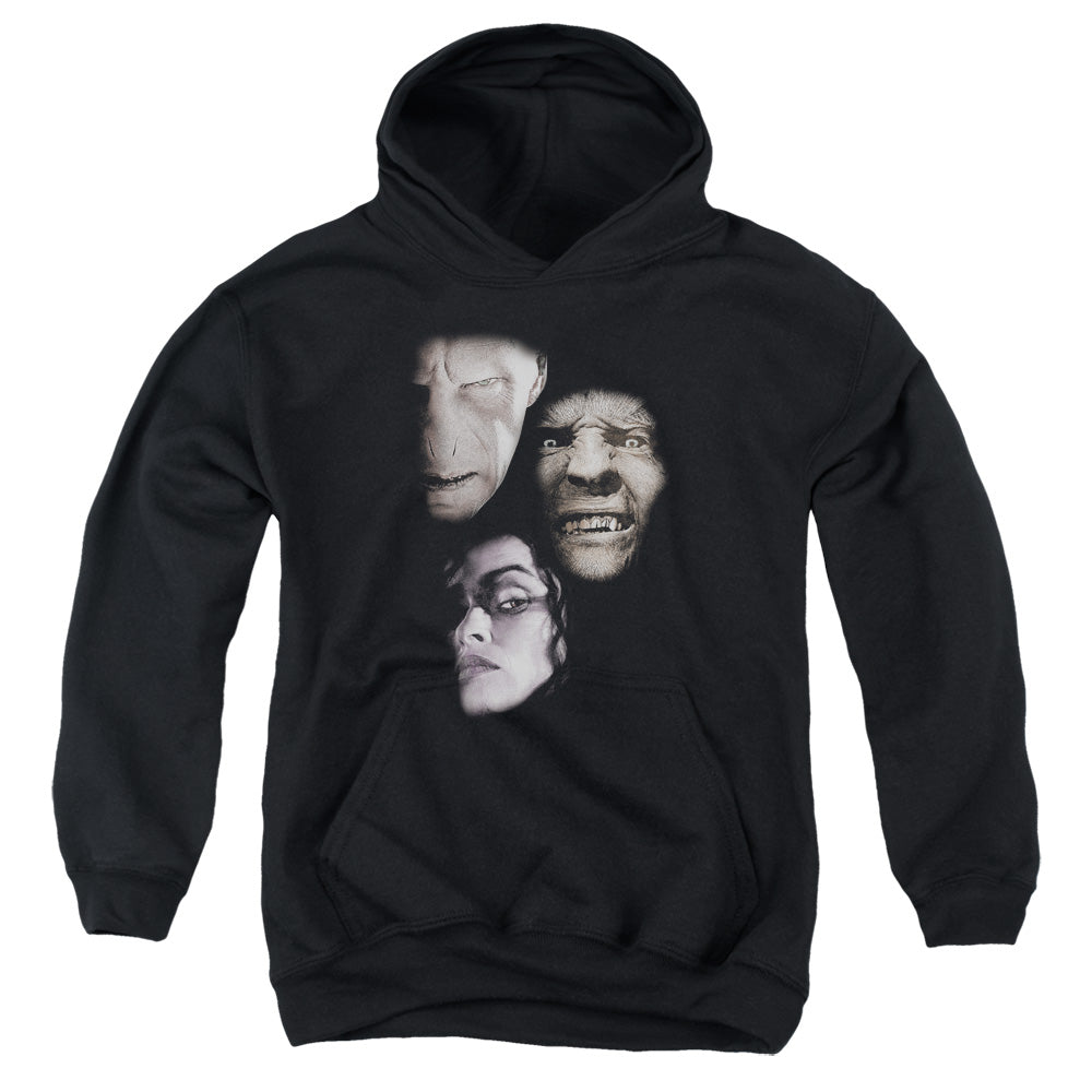 Harry Potter Villian Heads Youth Hoodie