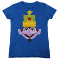 Sesame Street Christmas Nutcracker Count Womens T-Shirt