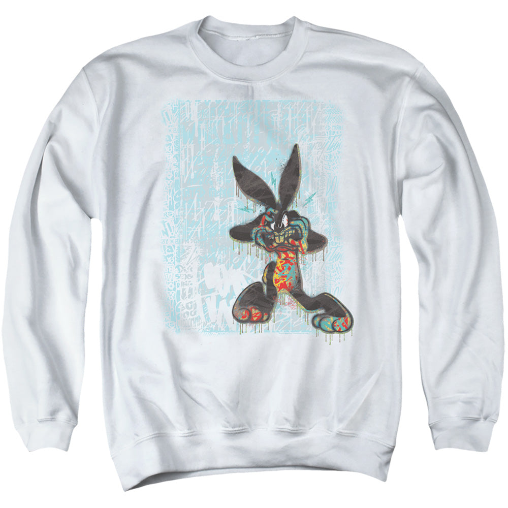 Looney Tunes Graffiti Rabbit Crewneck Sweatshirt