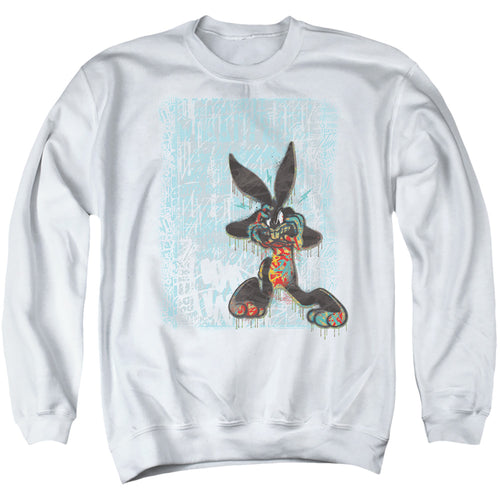 Looney Tunes Graffiti Rabbit Crewneck Sweatshirt