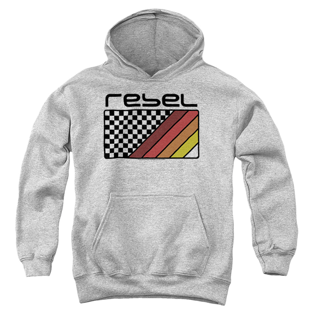 Honda Rebel Checkers And Stripes Youth Hoodie