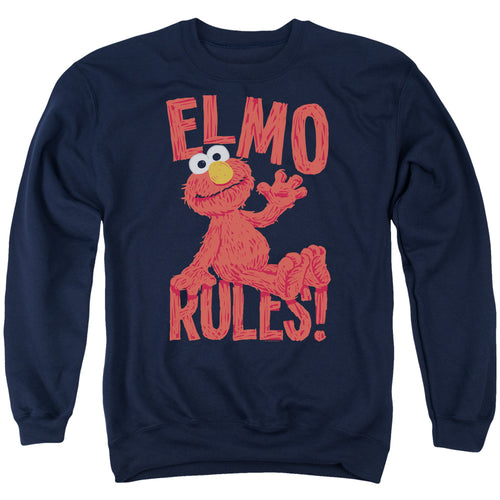Sesame Street Elmo Rules Crewneck Sweatshirt