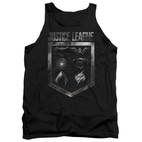 Justice League Shield Of Emblems Tank Top